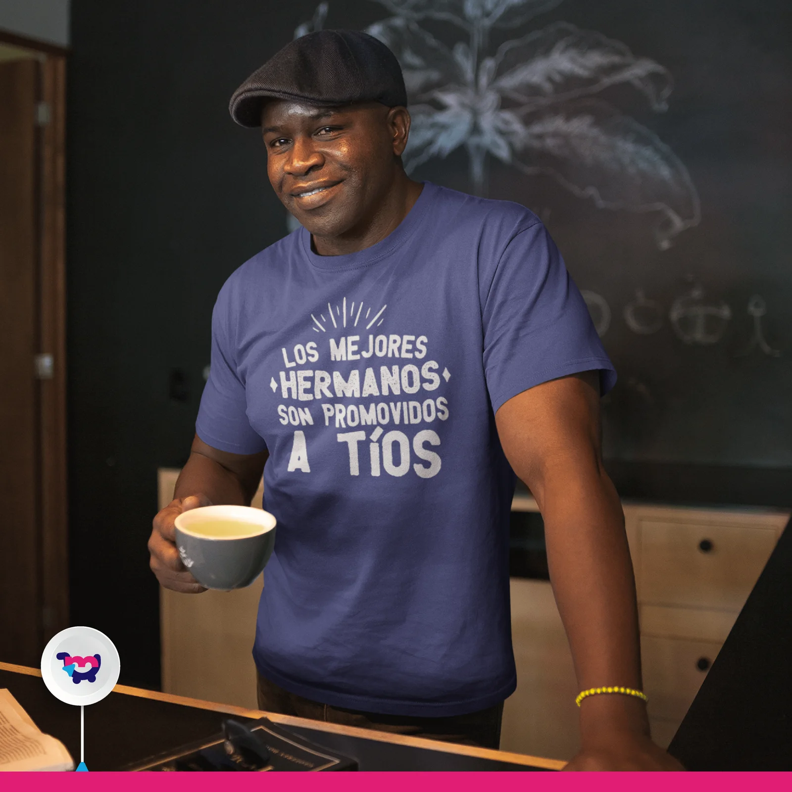 1. Camiseta “Los mejores hermanos son promovidos a tíos”