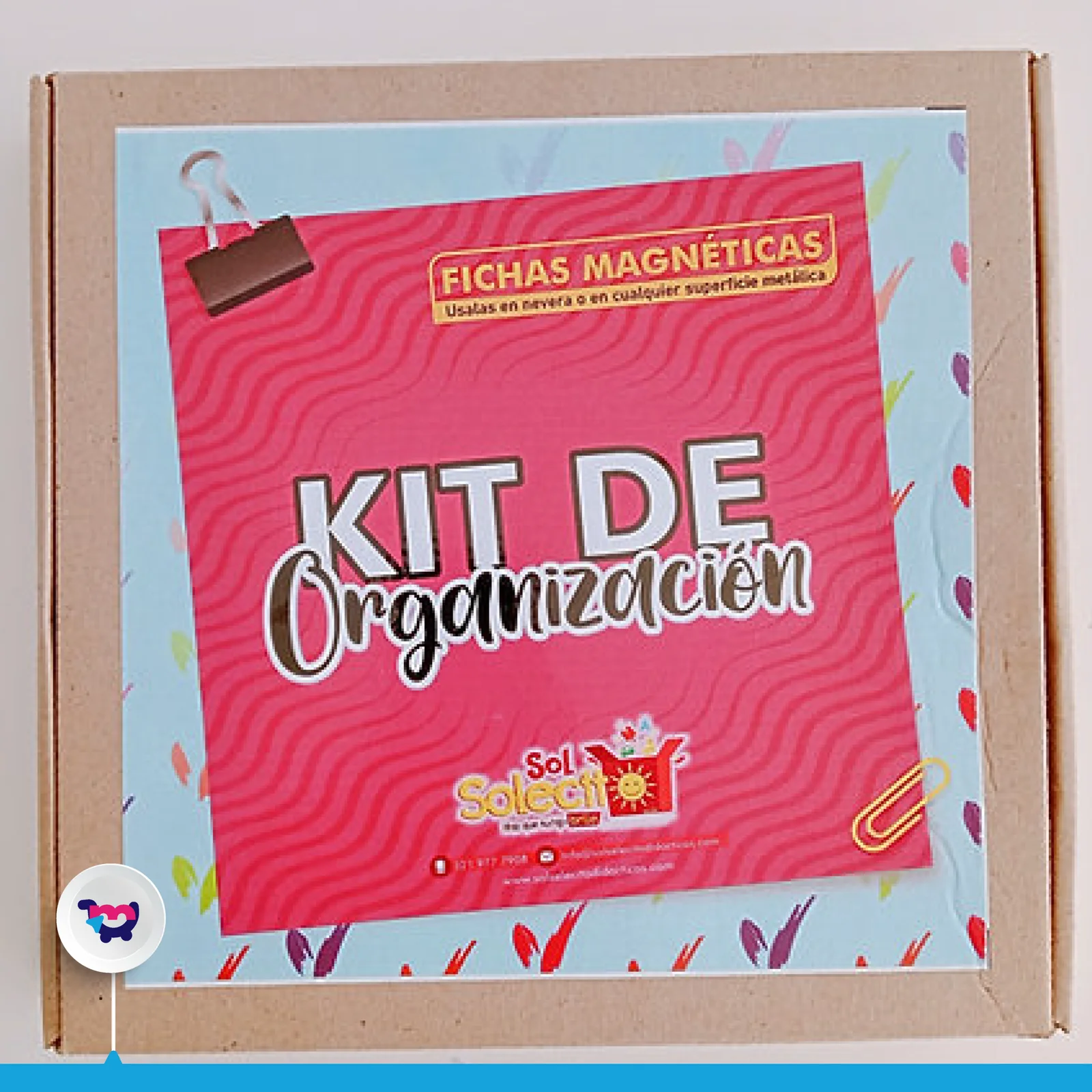 Kit organización para nevera niños