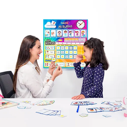 Tablero de Retos y Rutinas – Versión Español o Inglés