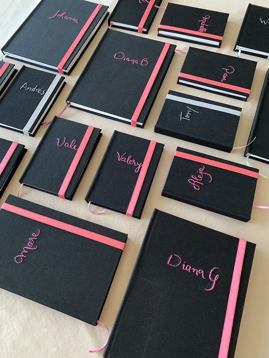 Cuaderno bordado (personalizado)
