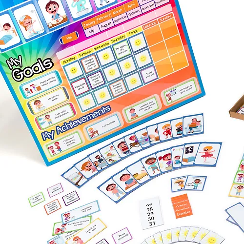 Tablero de Retos y Rutinas – Versión Español o Inglés