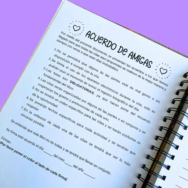 Bitácora de las 115 citas con amigas