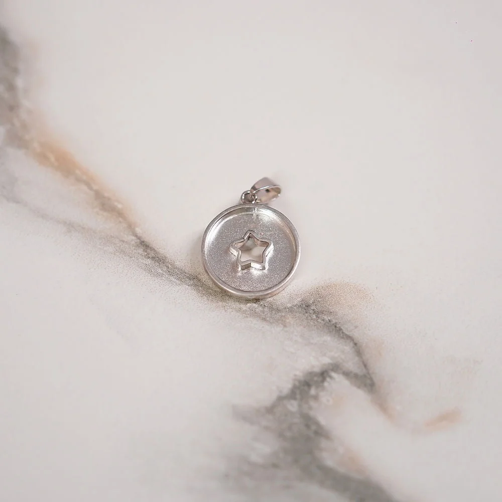 Dije Cosmos Plata & Kit de eternizado