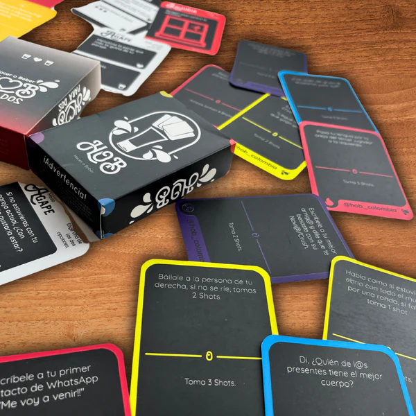 Hacer o beber (HOB) Juego de cartas con amigos
