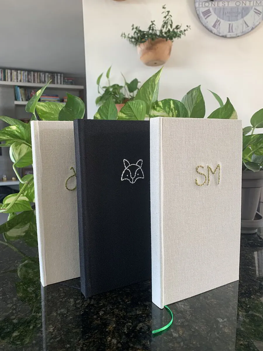 Cuaderno bordado (personalizado)