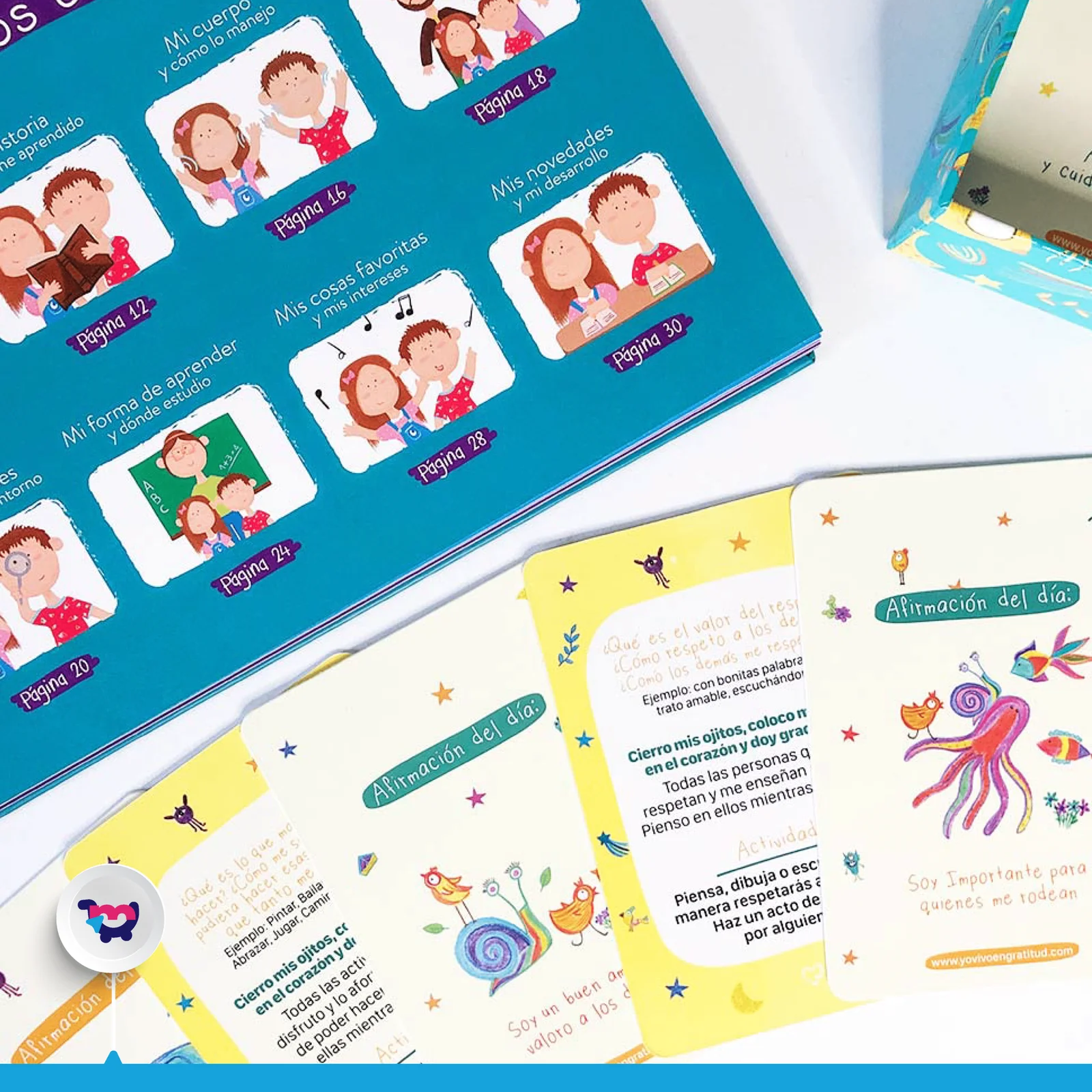 Libro reconocerme a tu lado + oráculo de niños