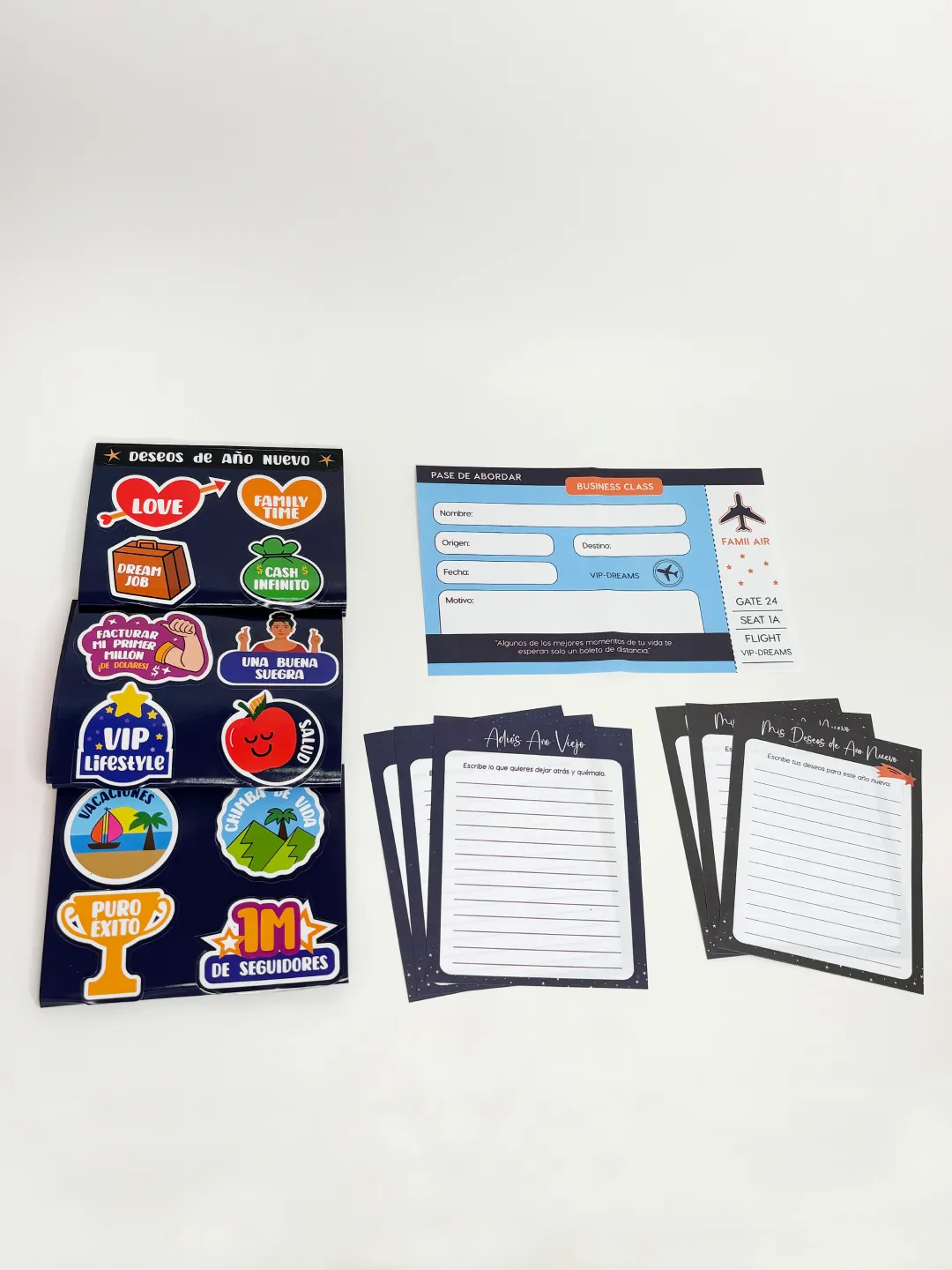 Combo navidad: Merry Challenge y Deseos de Año Nuevo