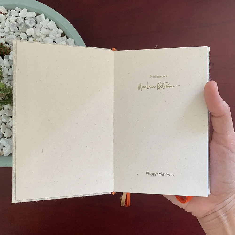 Cuaderno bordado (personalizado)
