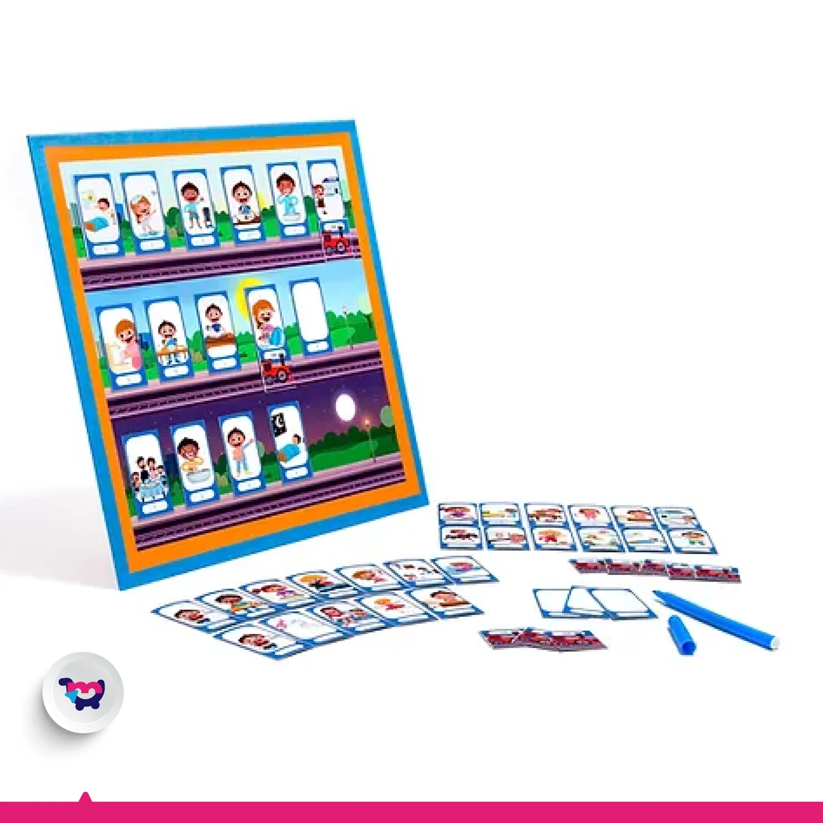 Tabla de rutinas portátil