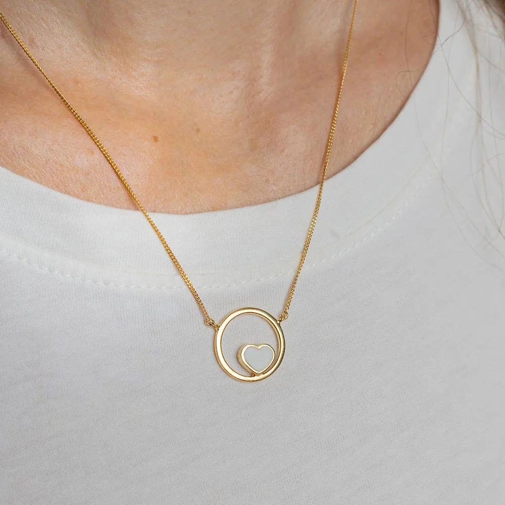 Gargantilla Abrazo Eterno Oro & Kit de eternizado