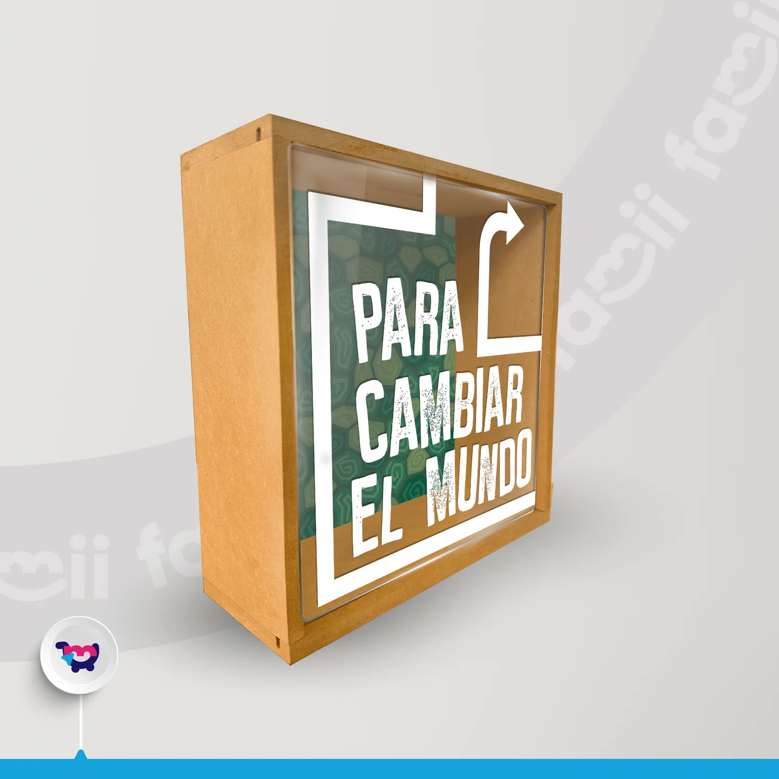 Alcancías con propósito “Para cambiar el mundo”