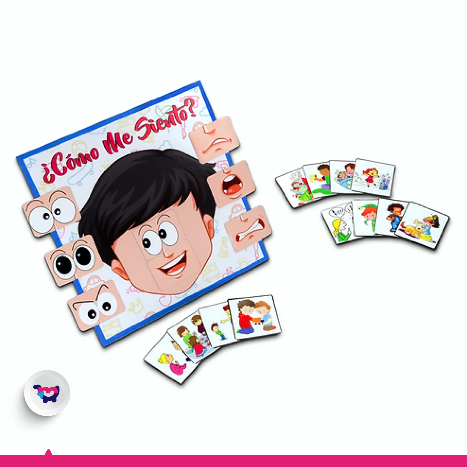 Tablero imantantado – ¿Como me siento? 🤍