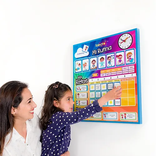 Tablero de Retos y Rutinas – Versión Español o Inglés