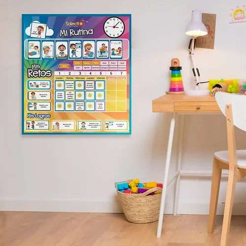 Tablero de Retos y Rutinas – Versión Español o Inglés