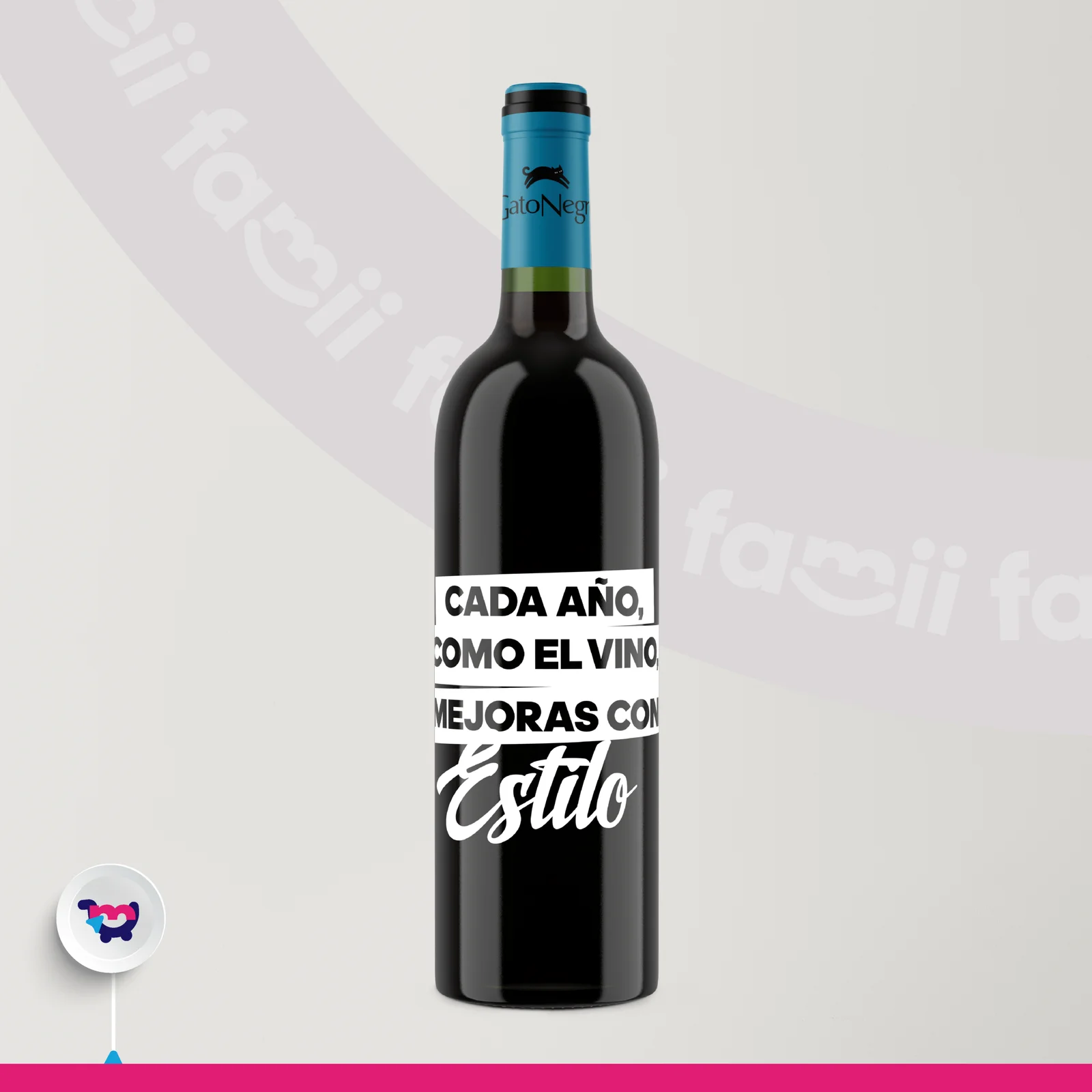 Vino “Cada año, como el vino, mejoras con estilo”