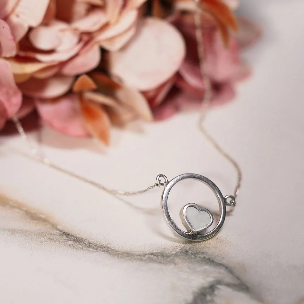 Gargantilla Abrazo Eterno Plata & Kit de eternizado