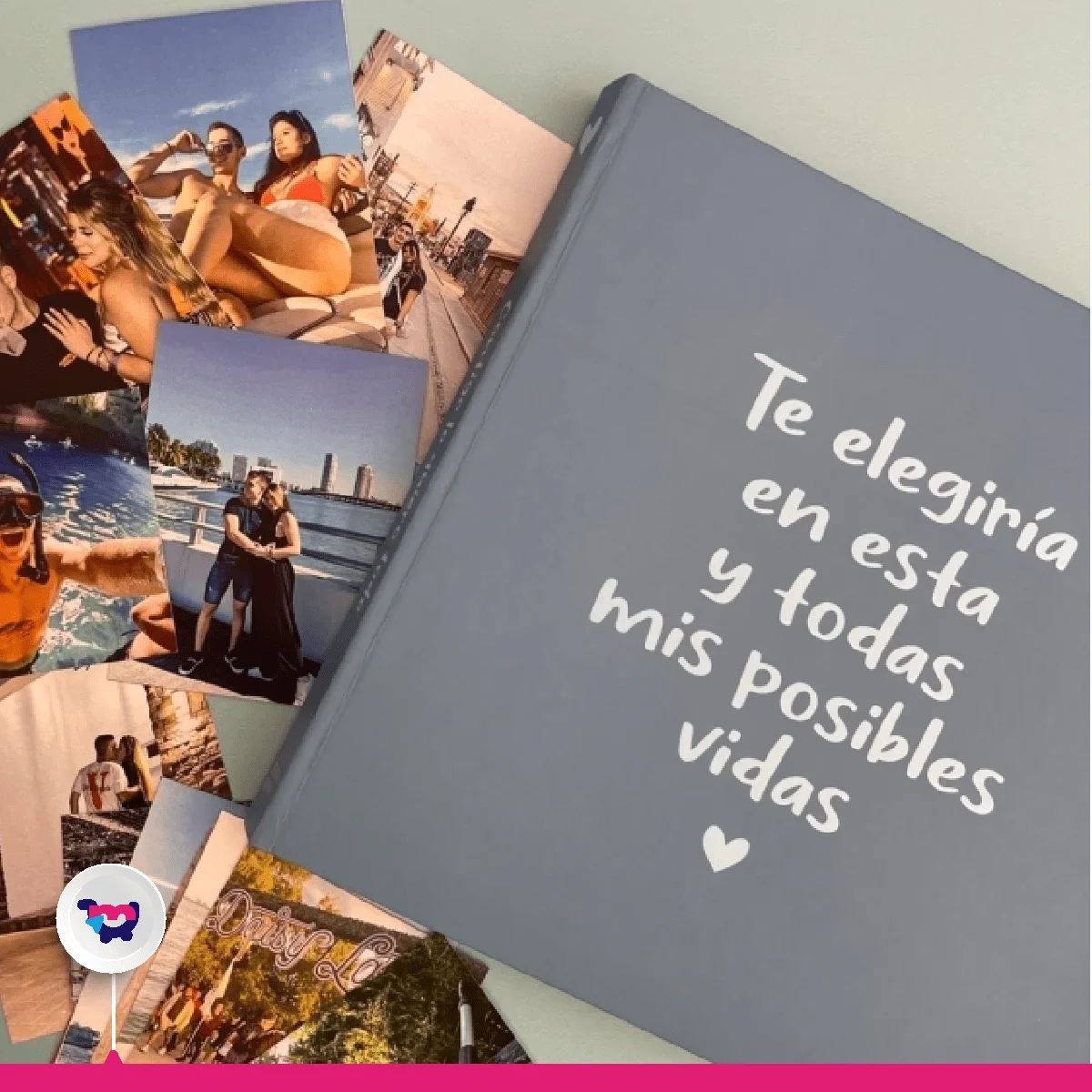 13 Fotos impresas para tu libro Nuestra Historia🥰