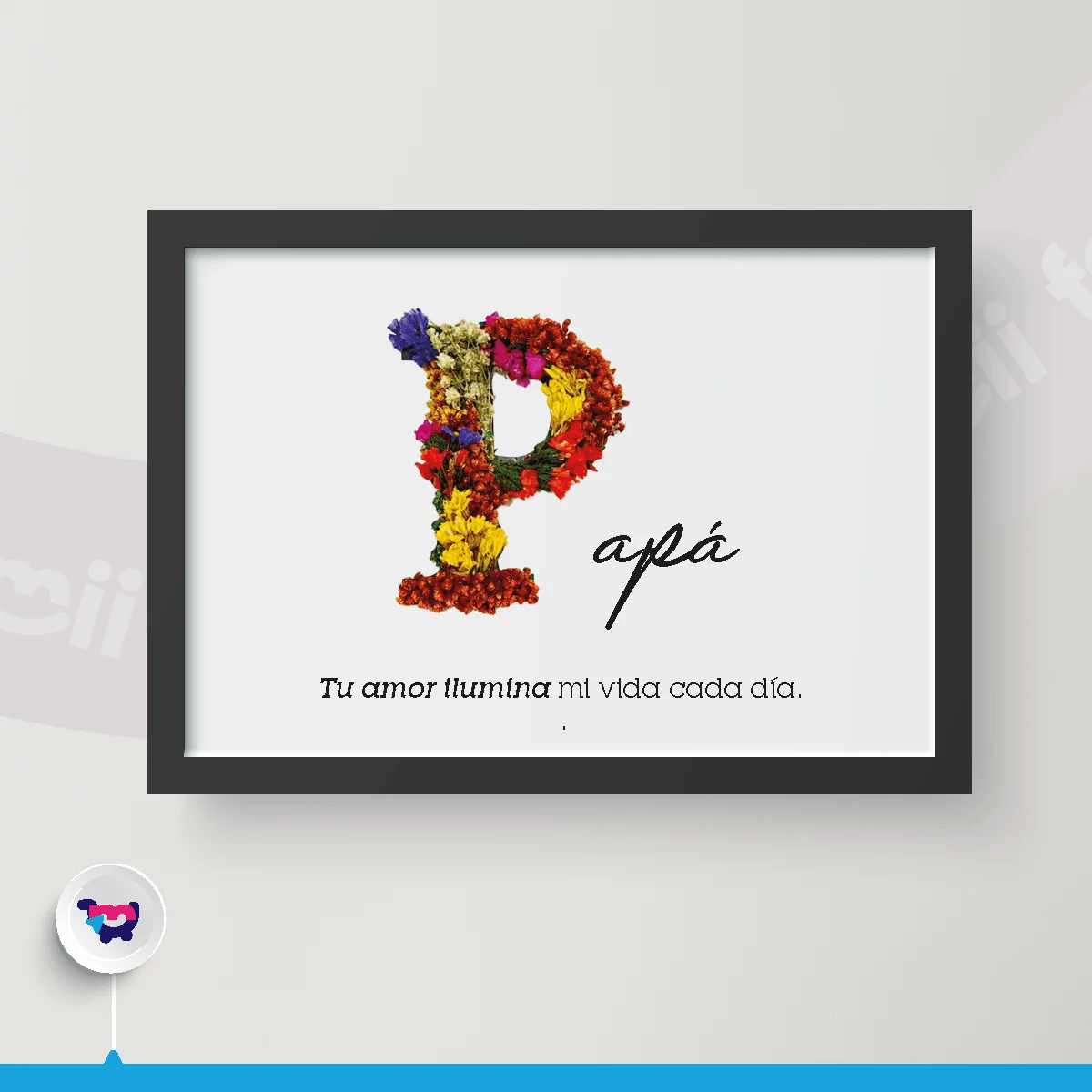 Cuadro personalizado para “Papá”