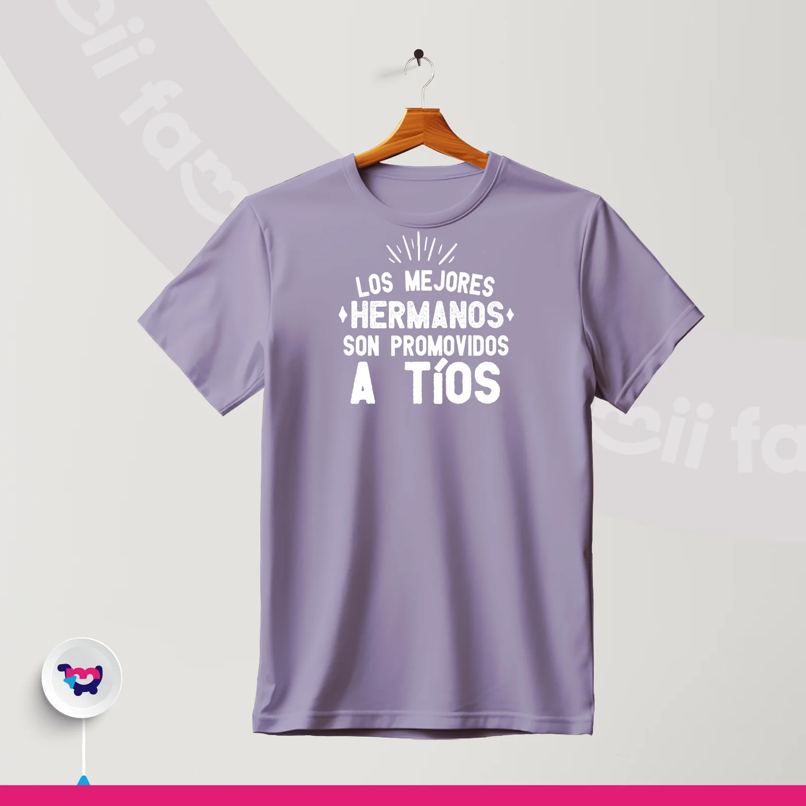 1. Camiseta “Los mejores hermanos son promovidos a tíos”