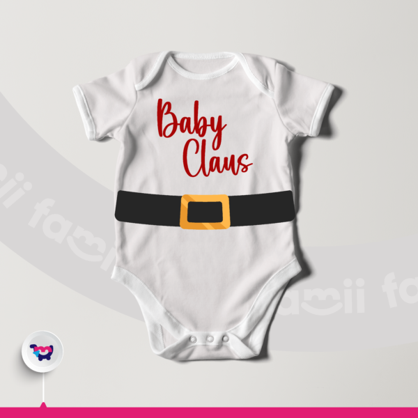 Baby Claus" bodysuit