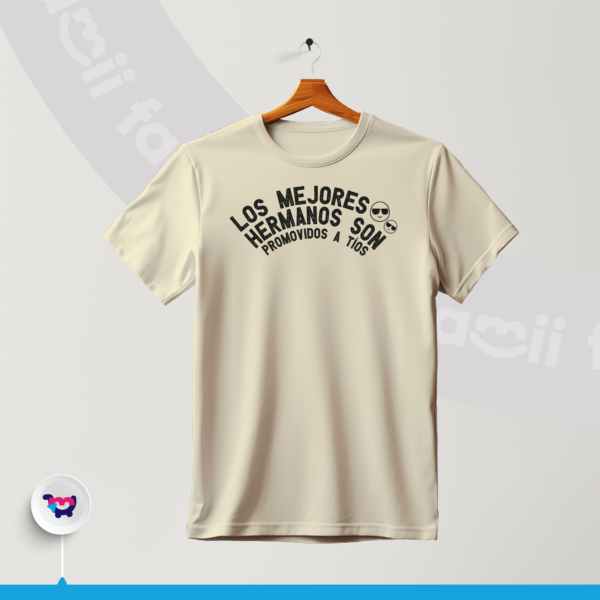 T-shirt "The best brothers are promoted to uncles".
