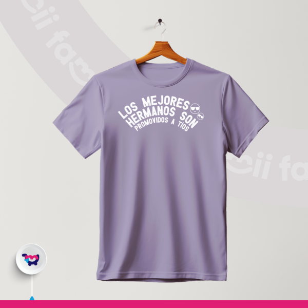 T-shirt "The best brothers are promoted to uncles".