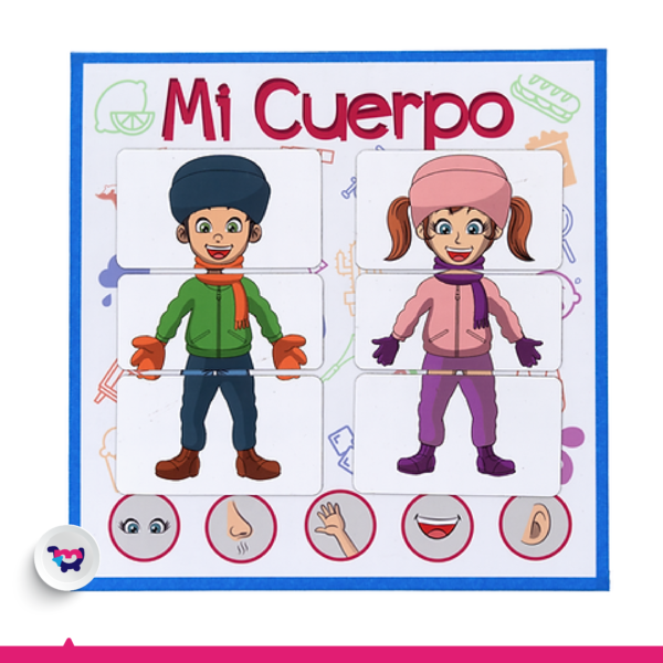 Tablero imantado mi cuerpo