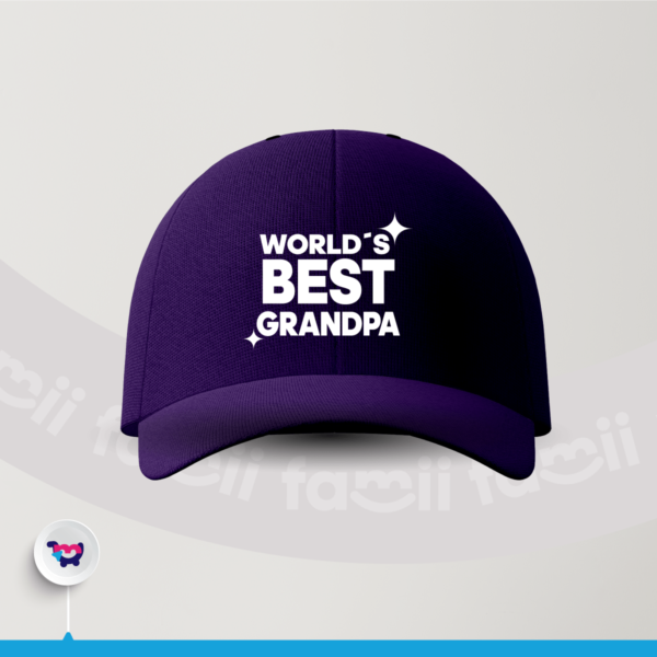Gorra " world's best grandpa"