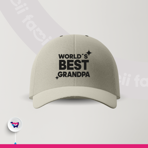 Gorra " world's best grandpa"