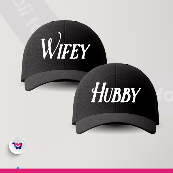 wifey & hubby" cap kit