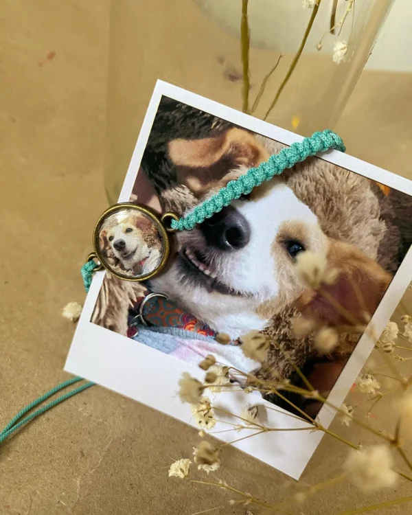 Manilla tejida a mano